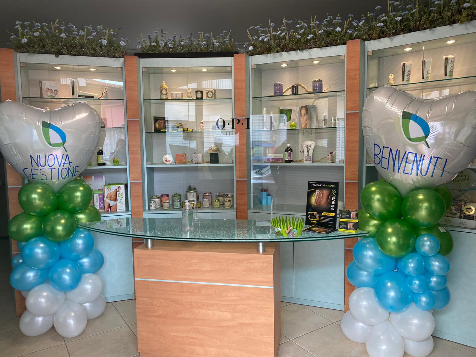 Interno accogliente dell'Estetica Natural Beauty a Dalmine